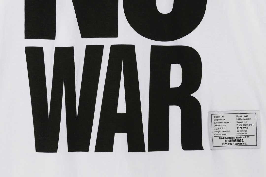 Budget 🥰 Apparel Neighborhood X Katharine Hamnett Tee-1 🔥 5 Apparel Neighborhood X Katharine Hamnett Tee-1