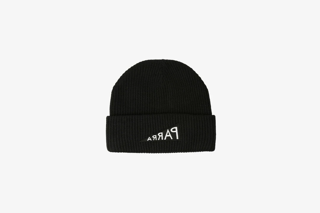 Discount ๐ By Parra Mirrored Flag Logo Beanie Accessories & Luggage โ 3 By Parra Mirrored Flag Logo Beanie Accessories & Luggage