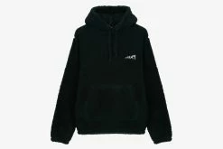 Apparel By Parra Mirrored Flag Logo Polar Fleece Hoodie