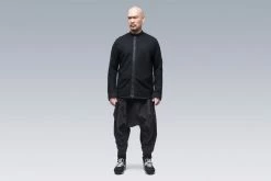 HANON Acronym LA8-AK Cashllama Long Sleeve Zip Shirt Jacket