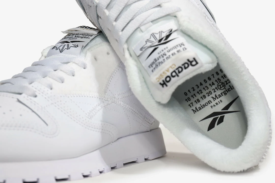 New π― Reebok Project 0 Classic Leather "Memory Of" X Maison Margiela π 9 Reebok Project 0 Classic Leather "Memory Of" X Maison Margiela