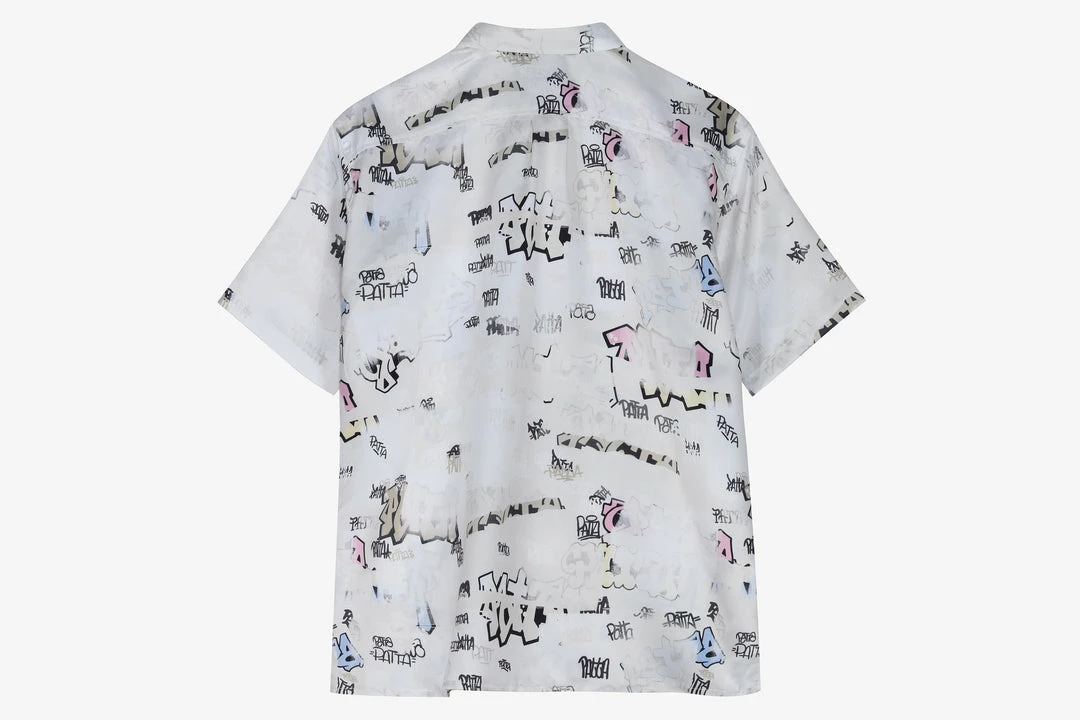 Wholesale π Patta Graffiti Satin Shortsleeve π Shirt π 6 Patta Graffiti Satin Shortsleeve Shirt