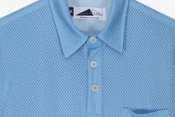 Anglozine Pool Airtex Polo Shirt