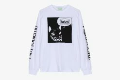 Tees Aries Smiley Dog LS Tee